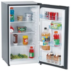 Avanti AR321BB 115V 3.2 Cubic Foot Compact Quiet Mini Fridge Refrigerator, Black