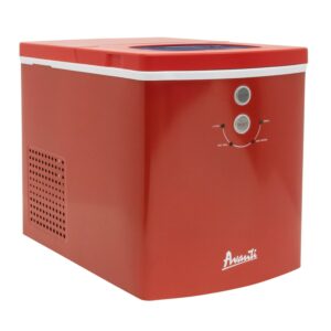 Avanti Portable Countertop Ice Maker, in Red (IM1219R-IS)