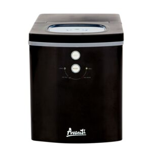 Avanti Portable Countertop Ice Maker, in Black (IM1218BS-IS)