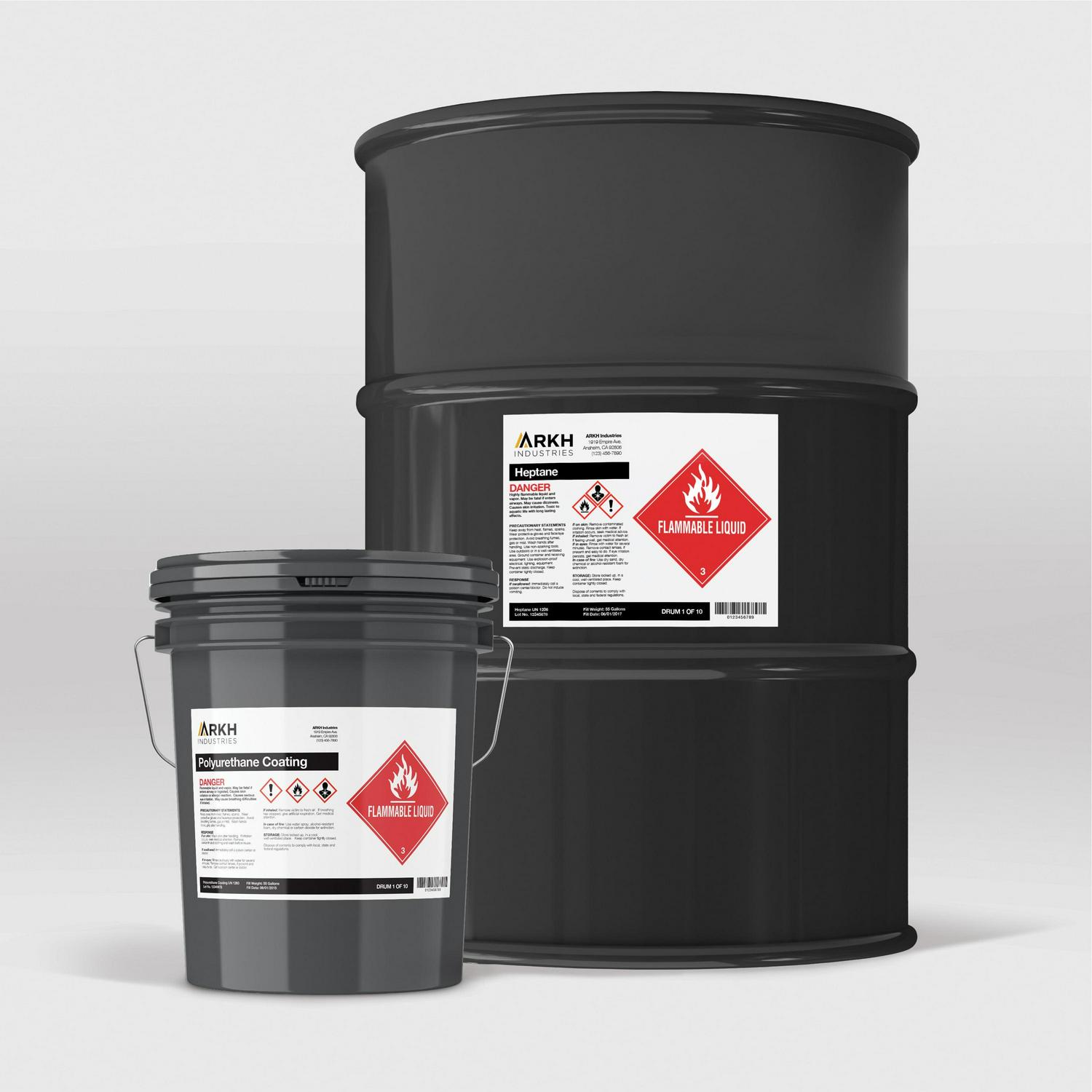 Avery UltraDuty GHS Chemical Labels, Permanent Adhesive, Waterproof, UV Resistant, 8-1/2" x 11", 500 Labels (60507) - Image 8