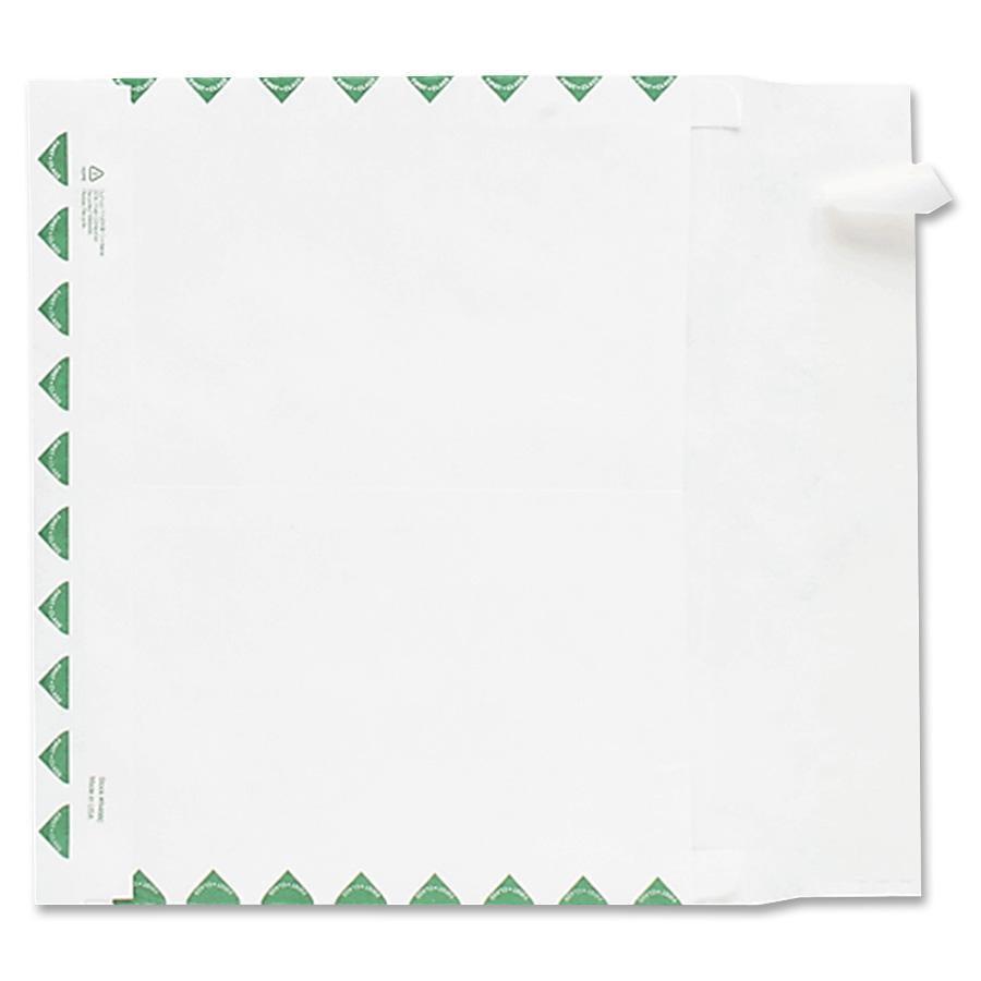 Avery Weatherproof Laser Shipping Labels, 3-1/3" x 4", White, 300-Pack and Quality Park Tyvek Expansion First Class Envelopes Bundle