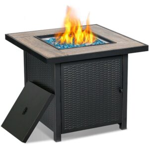 BALI OUTDOORS 30 in. Gas Fire Pit Table