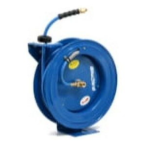 BluBird BBRHD3850 18ga. 12-Point Retractable Hose Reel w/ 3/8"X50' Air Hose