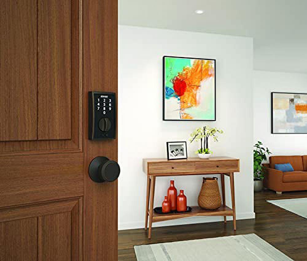 BE375CEN716 12-321 10-116 Century Touch Keyless Deadbolt - Aged Bronze - Image 2