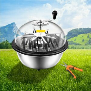 BENTISM 24 inch Hydroponic Pro Bowl Trimmer Leaf Spin Tumble Bud Machine