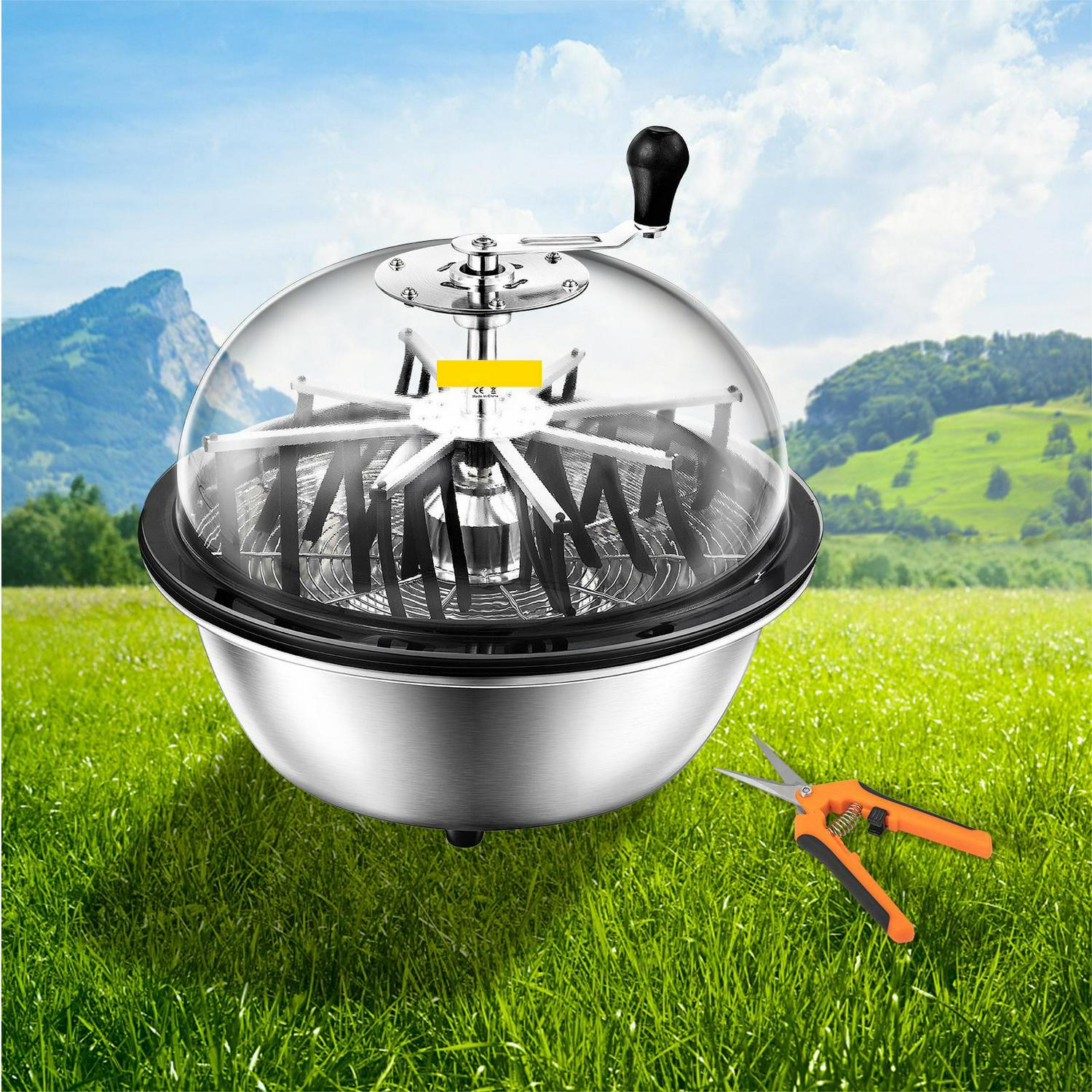 BENTISM 24 inch Hydroponic Pro Bowl Trimmer Leaf Spin Tumble Bud Machine