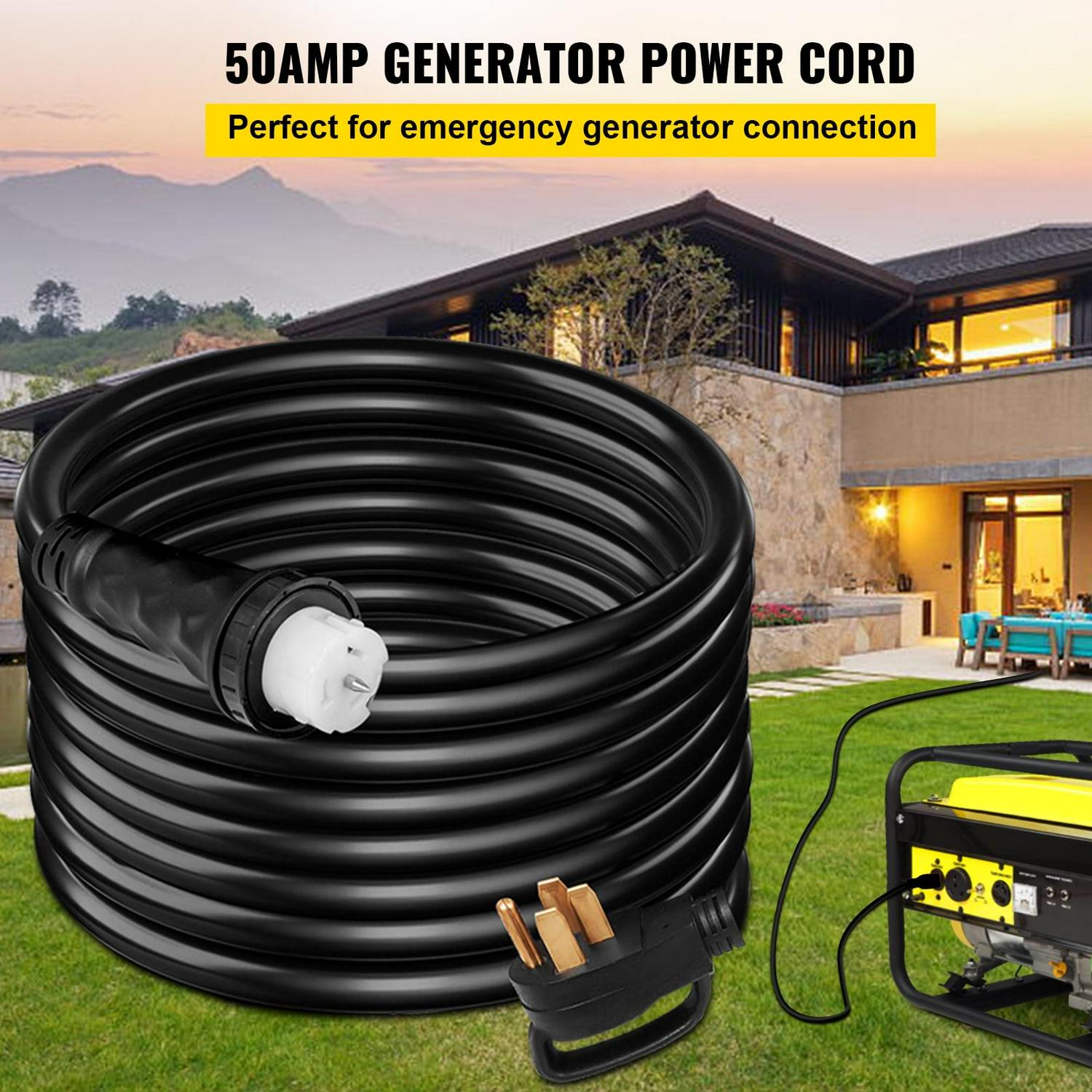 Bentism 50FT Generator Power Cord 50-Amp 125/250-volt - Image 2