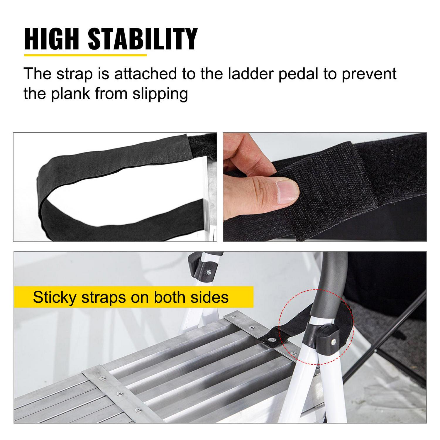 BENTISM Aluminum Work Plank Telescoping Plank 13ft w/ 440lb Capacity Scaffold Plank - Image 6