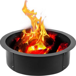 BENTISM 36 inch Round Insert Fire Pit Ring