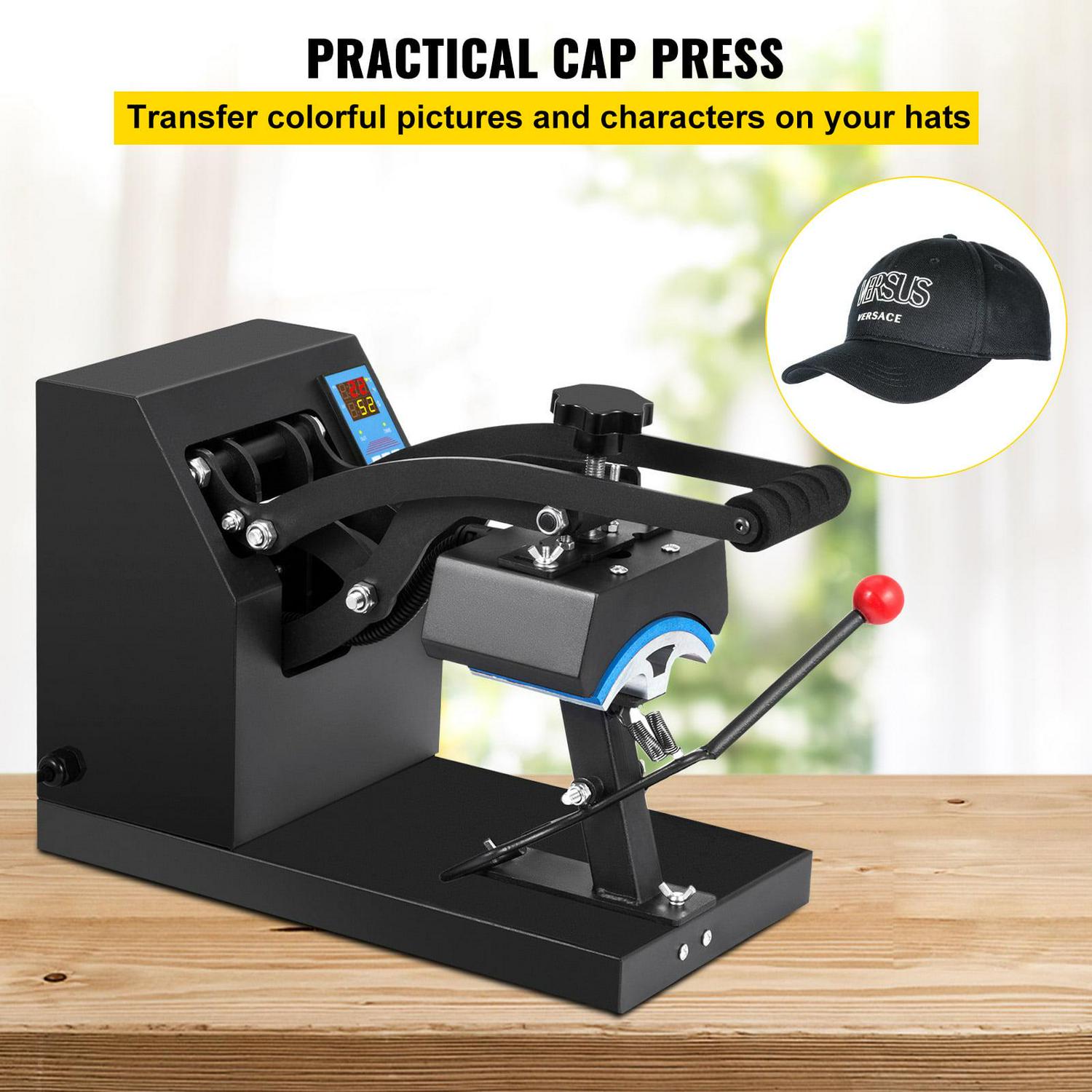 BENTISM Hat Heat Press Machine for Caps 5.5" X 3.5", Cap Heat Press for Stuctured Hats and Sublimation Projects, Heat Transfer Printing with Digital LCD Timer & Temperature Control - Image 2