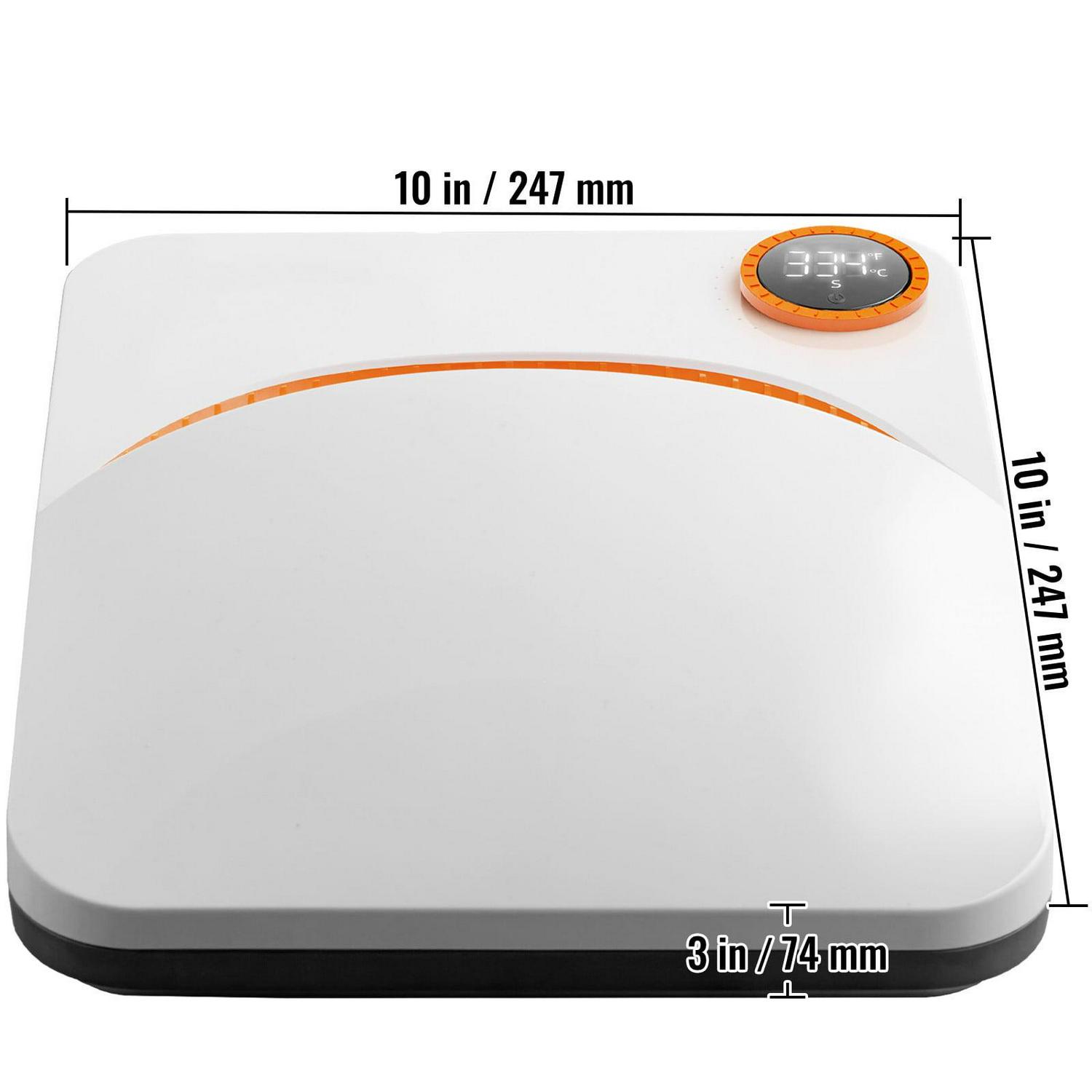 BENTISM Heat Press Machine 9" X 9", Portable Fast Heat-up Mini Easy Press with Timing Function & Insulated Base for Hat, Bags, Heating Transfer Projects - Image 8