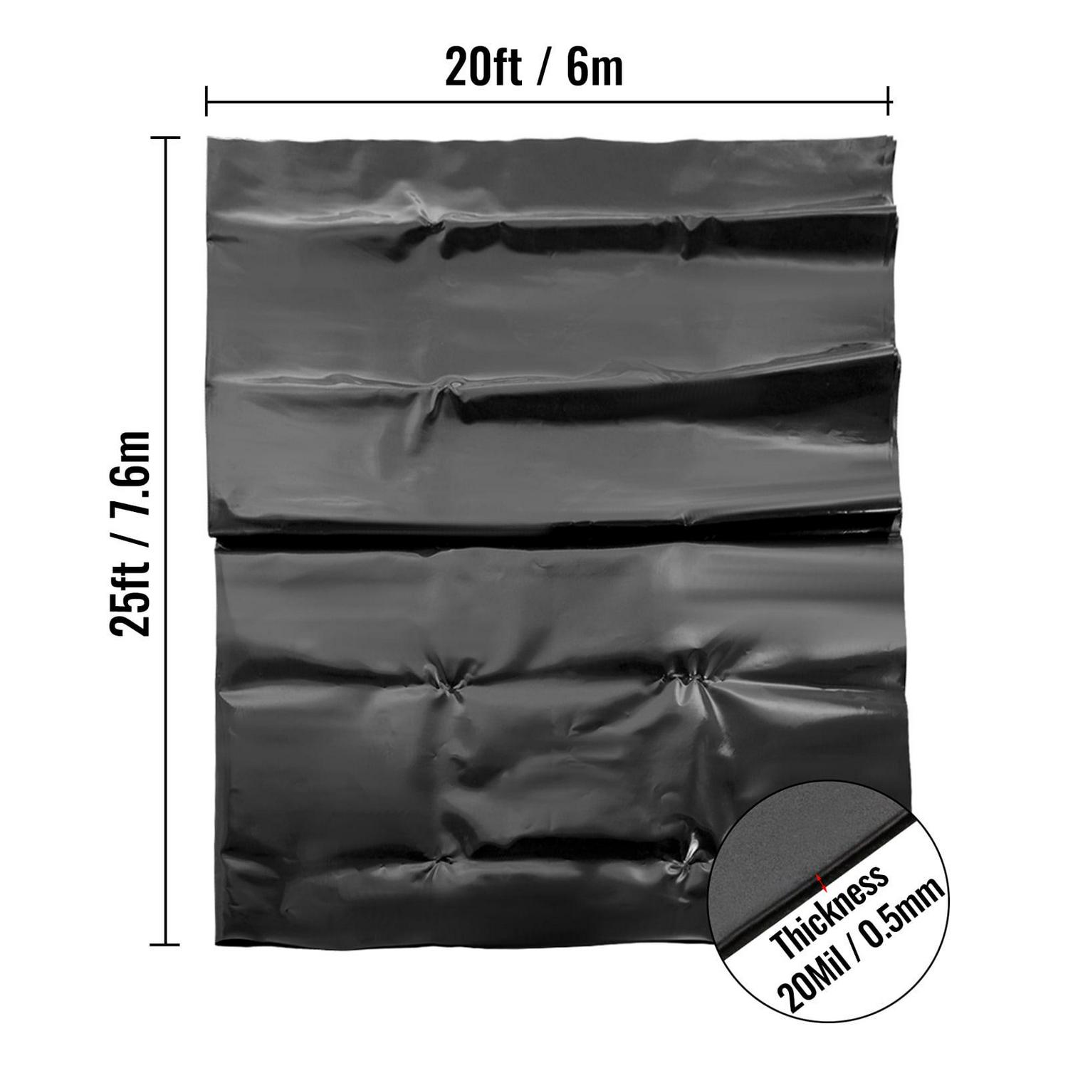 VEVOR LLDPE Pond Liner Pond Liners 20x25ft 20 Mil Fish Liner Fish Pond Liner For Pond - Image 8