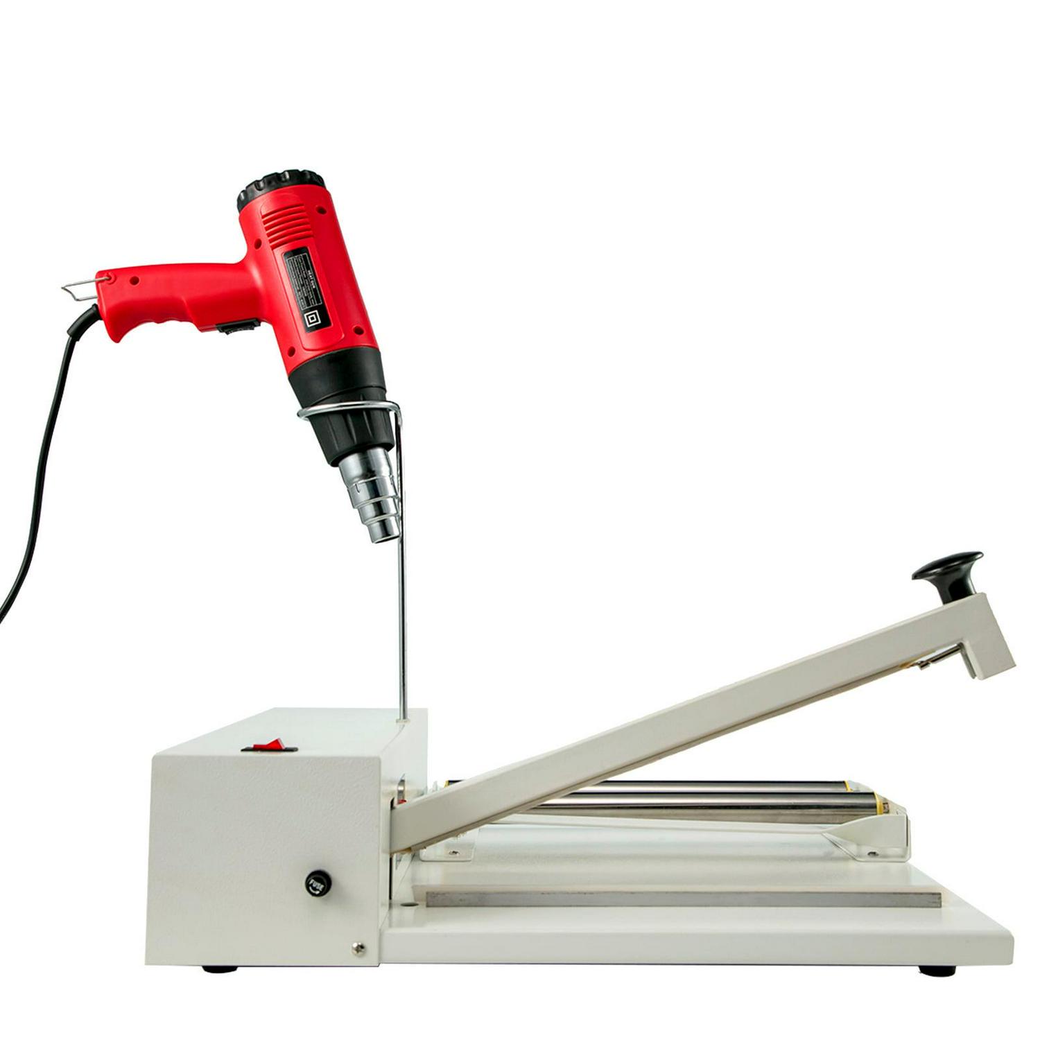 BENTISM Shrink Wrap Machine W/ Heat Gun 12"/30.5CM Sealing Length For Books Toys Food 450W Machine 1800W Heat Gun - Image 2