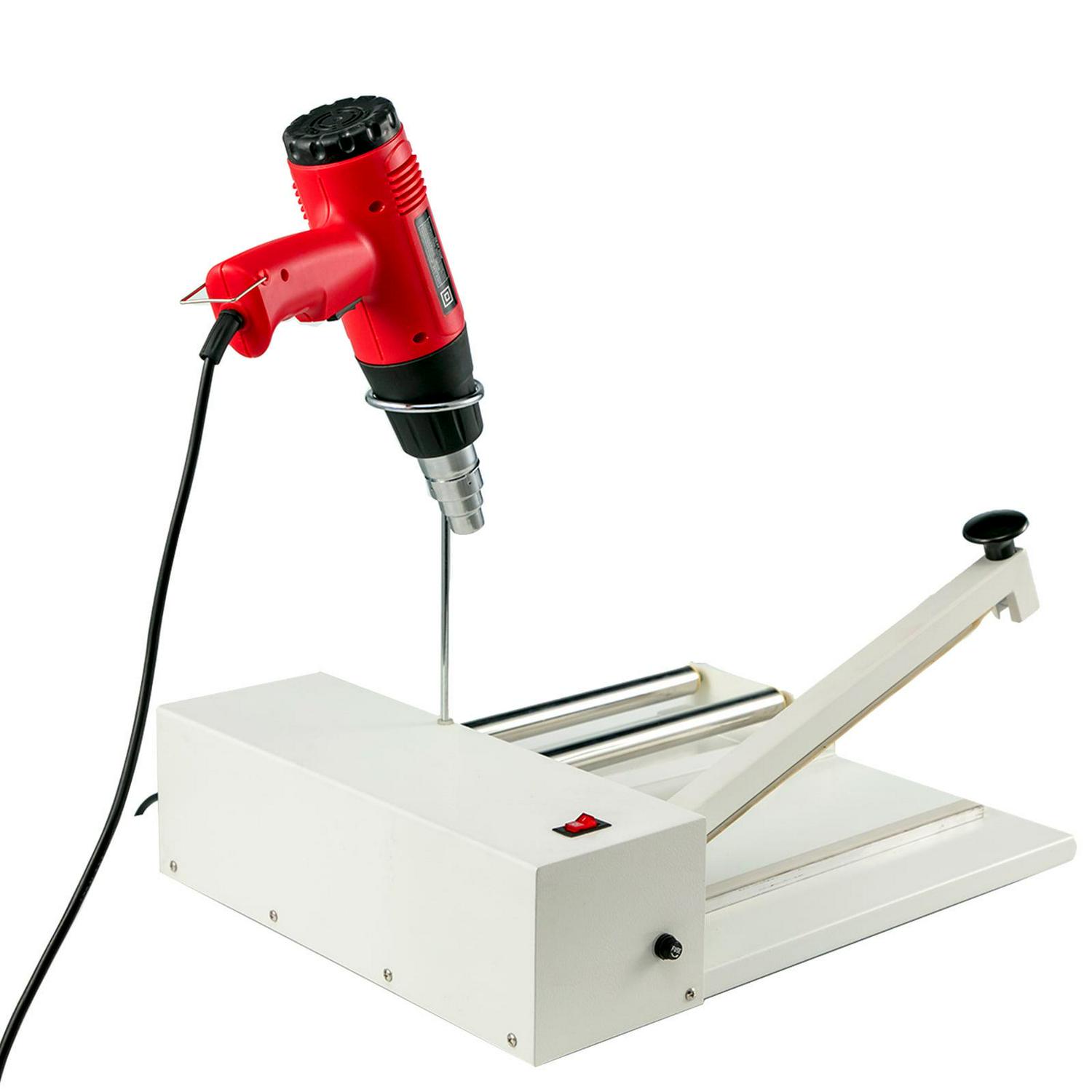 BENTISM Shrink Wrap Machine W/ Heat Gun 12"/30.5CM Sealing Length For Books Toys Food 450W Machine 1800W Heat Gun - Image 3