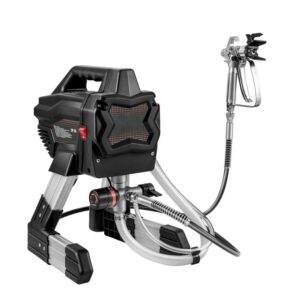 BENTISM Stand Airless Paint Sprayer, 2900PSI High Pressure 7/8HP 650W Power Painting, Extension Rod and Cleaning Kits for Professional Contractor/Prosumer/DIY Handyman, High Efficiency
