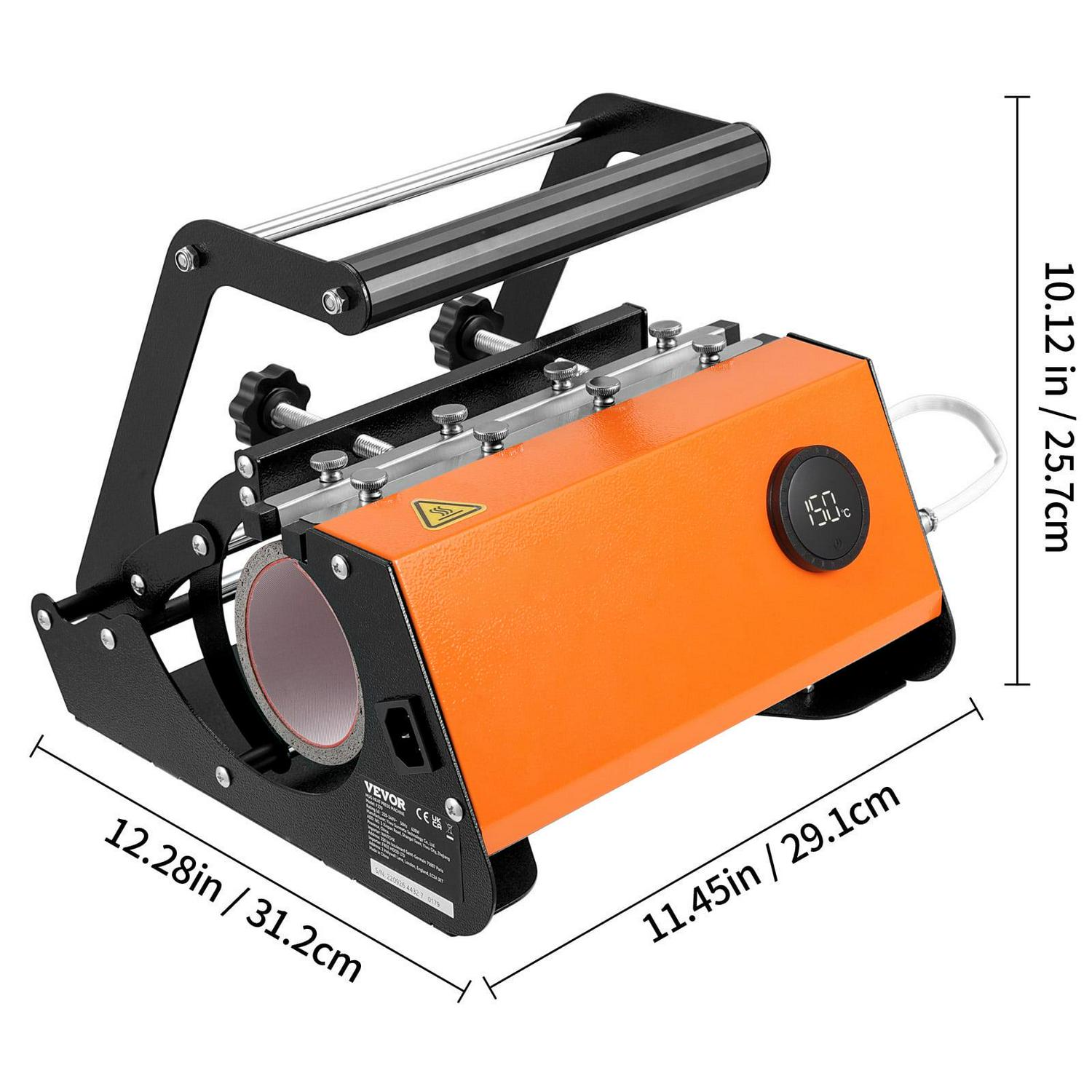 BENTISM Tumbler Heat Press, 30oz Mug Heat Press Machine Sublimation Transfer 11-15oz 16-25oz 30oz Straight Skinny Tumblers, Cup Heat Mug Press DIY Mug Cup Heat Transfer with Heat-Resist Gloves & Tape - Image 8