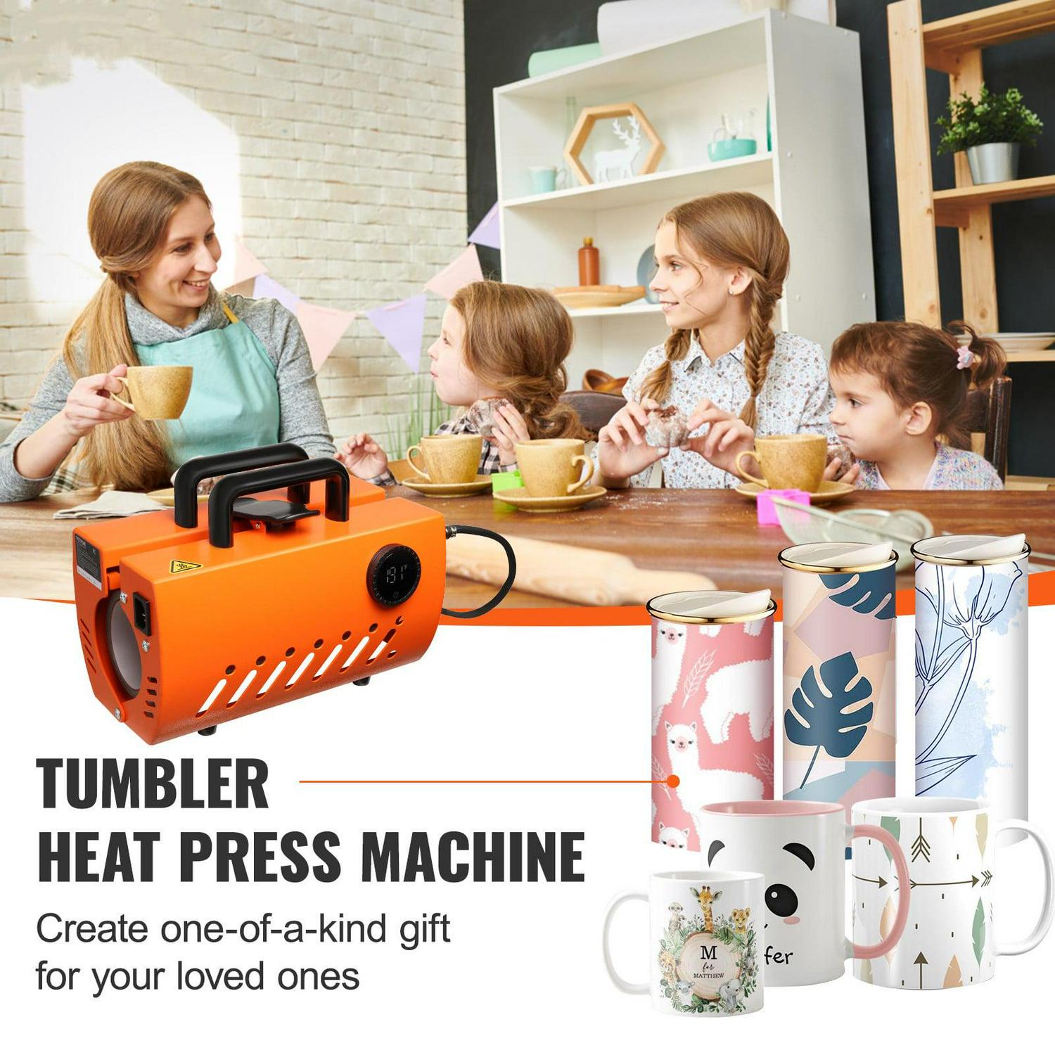 BENTISM Mug Heat Press Tumbler Heat Press Machine Sublimation Blanks 11-15oz 30oz - Image 2