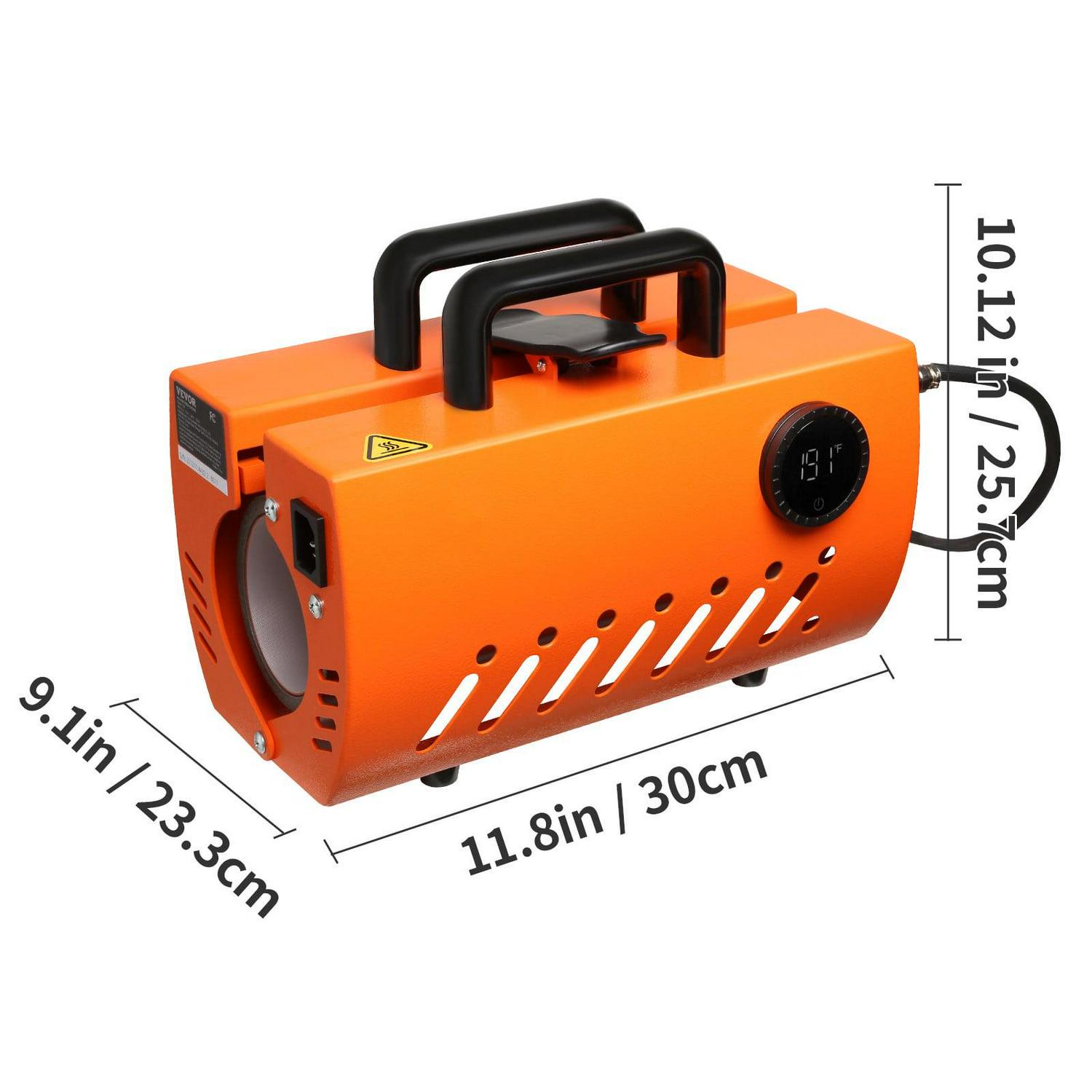 BENTISM Mug Heat Press Tumbler Heat Press Machine Sublimation Blanks 11-15oz 30oz - Image 8