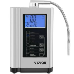 BENTISM Water Ionizer Machine Alkaline Acid Water Purifier PH3.5-10.5 w/ 3.8" LCD Panel , 7 Water Settings, up to 1200PPM TDS & -500mV ORP