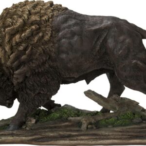 Hi-Line Gift Ltd. Bison Head Down - Large