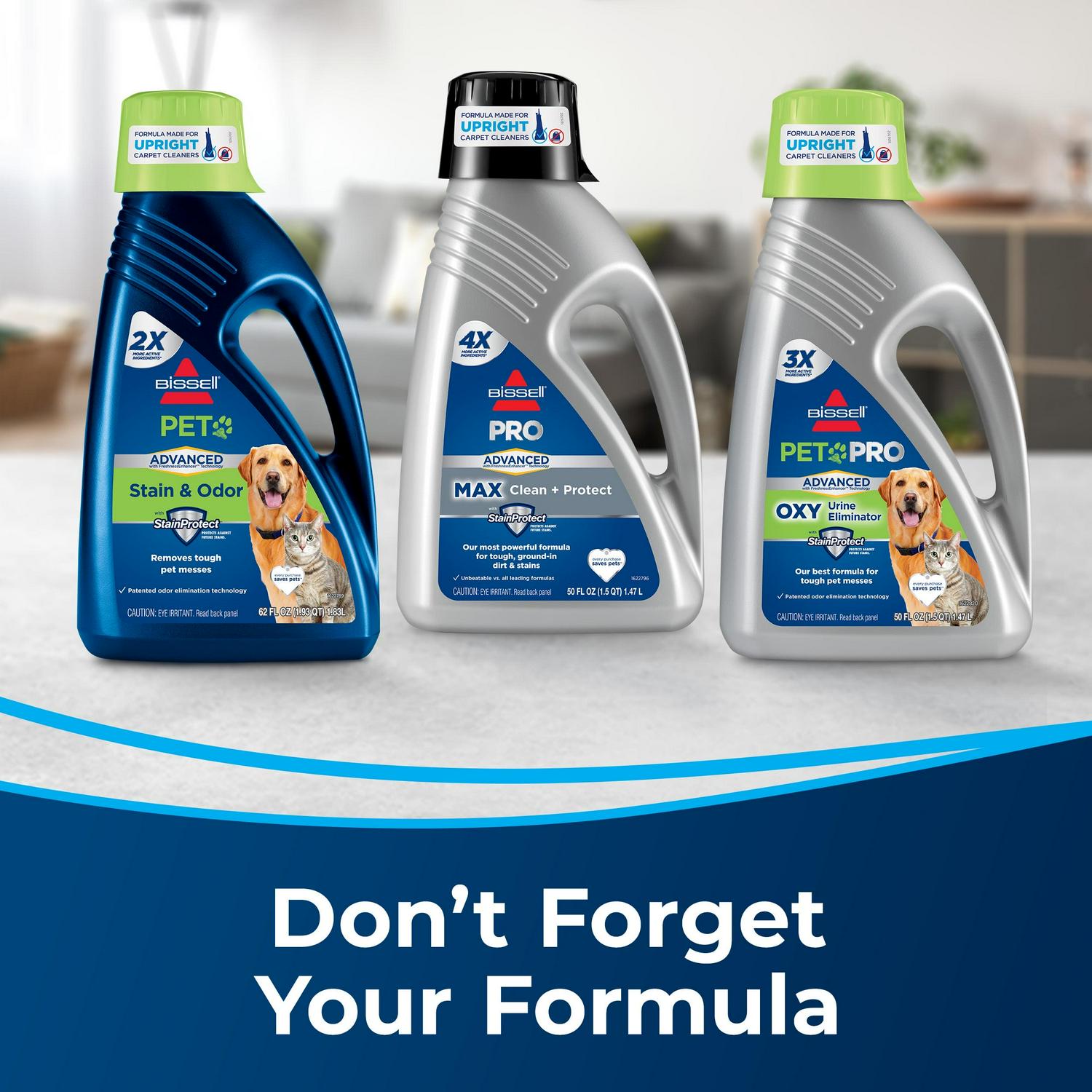 BISSELL Powerforce Powerbrush Pet Upright Carpet Cleaner, Lightweight, Formula Included, 2910 - Image 8