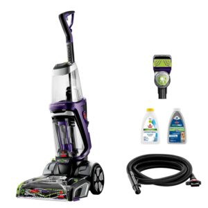 BISSELL ProHeat 2X Revolution Pet Pro Upright Deep Cleaner, for Carpets and Upholstery, Turbo Strength Motor Technology, 3 Cleaning Modes, Heatwave Technology, 3586, Purple