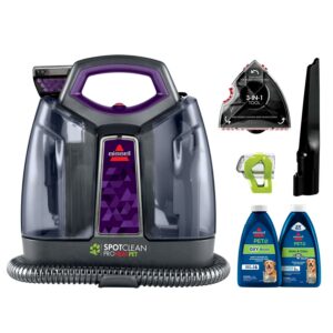 BISSELL Little Green ProHeat Advanced Pet Portable Deep Cleaning Machine with Heatwave Technology for Carpet, Upholstery, and Auto, 2513W