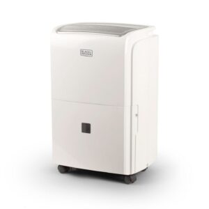 BLACK+DECKER BDT20WTB 20-Pint 1500 Sq. ft. Portable Dehumidifier, White