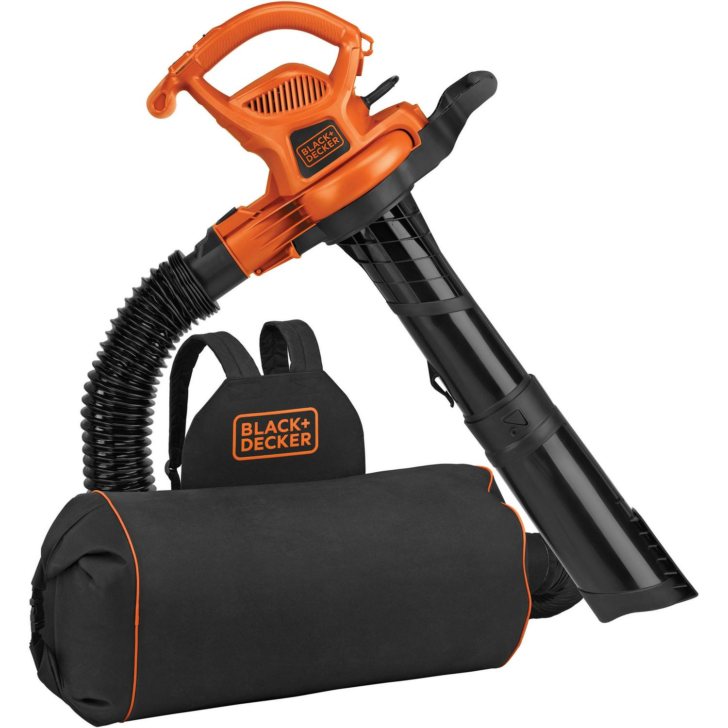 BLACK+DECKER VACPACK 120V/240V 12 Amp Corded 3-in-1 Leaf Blower/Vacuum/Mulcher, (BEBL7000) - Image 2