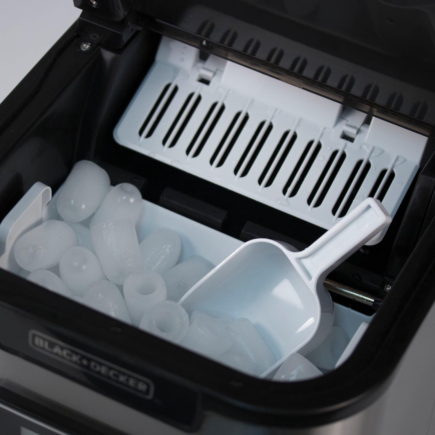 BLACK+DECKER BIMY126S 26-lb Capacity Stainless Steel Ice Maker - Image 7