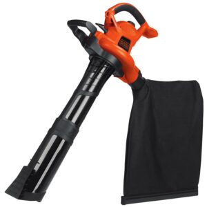 BLACK+DECKER 12 Amp High Performance Blower/Vacuum/Mulcher, (BV6600)