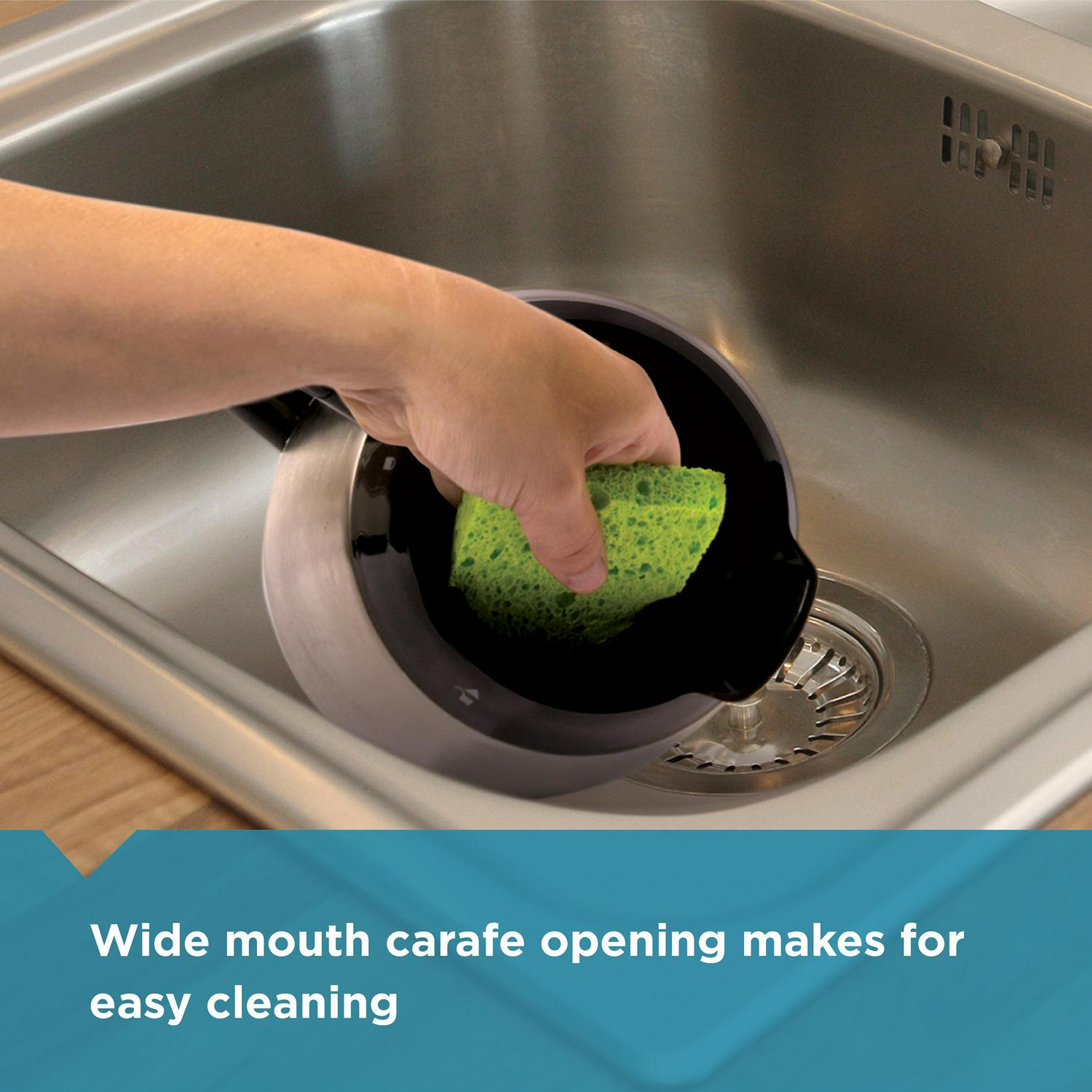 BLACK+DECKER CM2035B-1 12-Cup Thermal Coffee Maker with Stainless Steel Carafe and Digital Controls, Black - Image 9