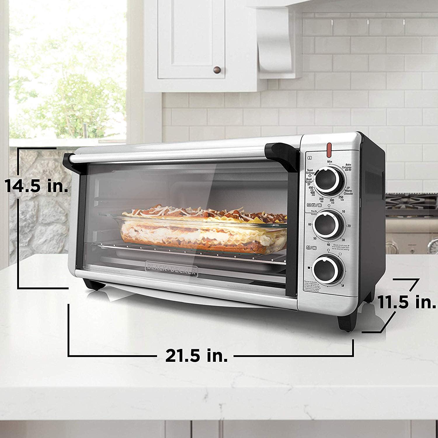 BLACK+DECKER Extra-Wide Toaster Oven TO3240XSBD - Image 3