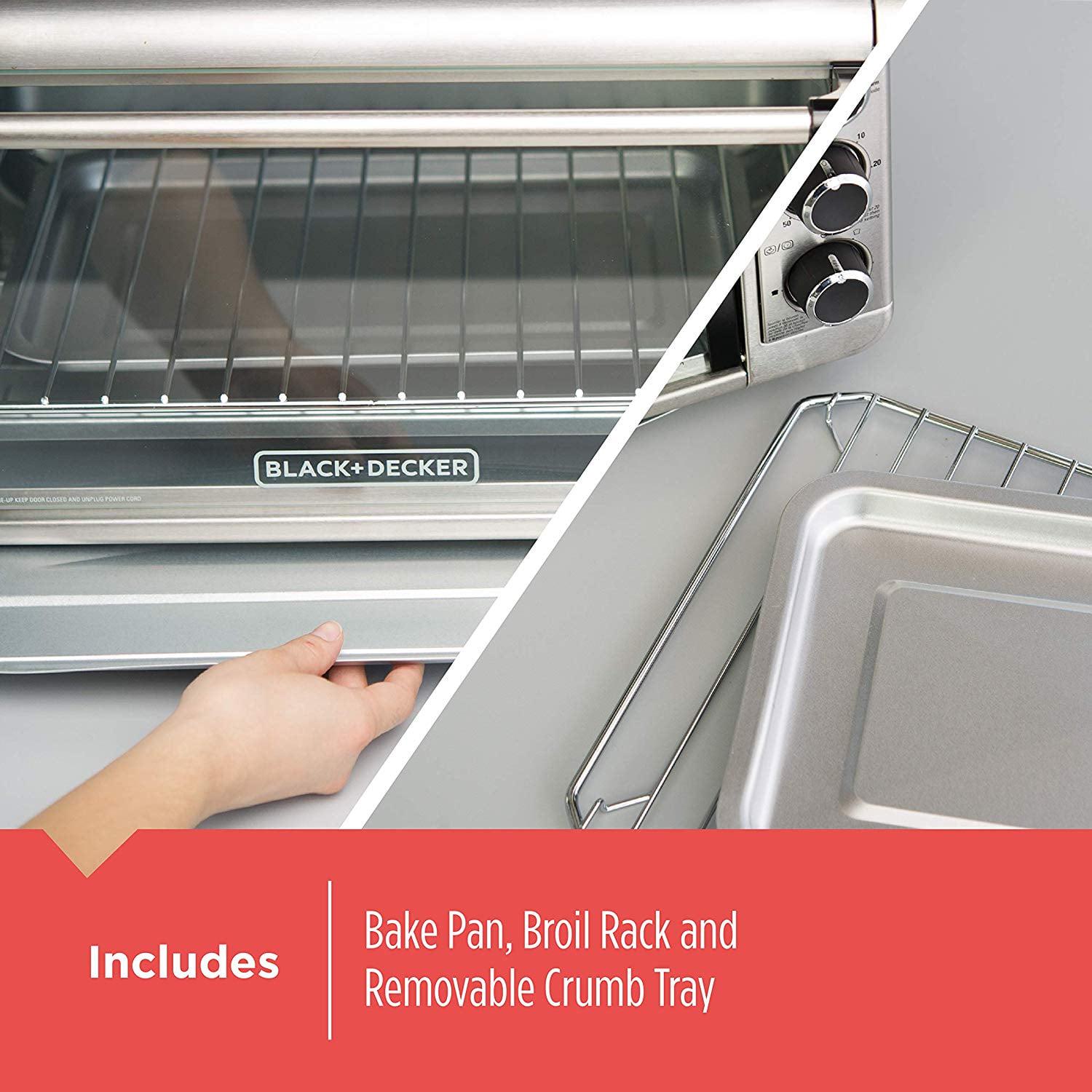 BLACK+DECKER Extra-Wide Toaster Oven TO3240XSBD - Image 4