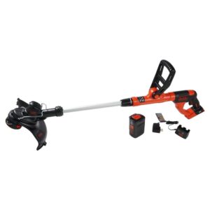 BLACK+DECKER 40V MAX* Lithium String Trimmer, (LST140C)