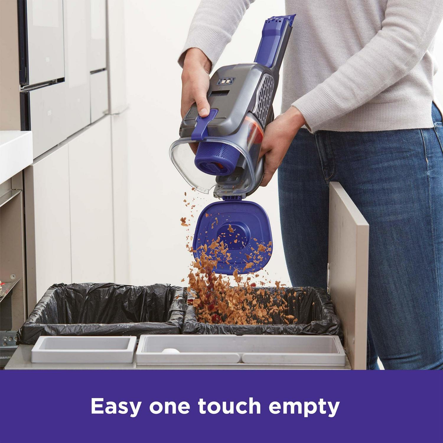 BLACK+DECKER dustbuster furbuster AdvanceClean+ Cordless Pet Handheld Vacuum, HHVK515JP07 - Image 8