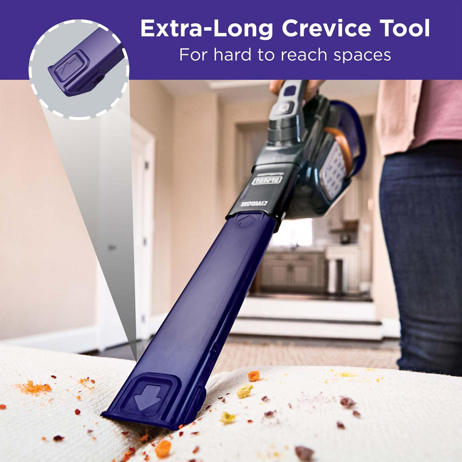 BLACK+DECKER dustbuster furbuster AdvanceClean+ Cordless Pet Handheld Vacuum, HHVK515JP07 - Image 4