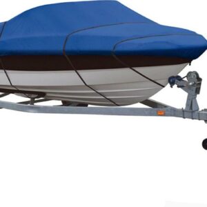 BLUE, GREAT QUALITY BOAT COVER Compatible for RINKER 232 B/R I/O 1994 1995 1996 1997 1998 1999- 2002