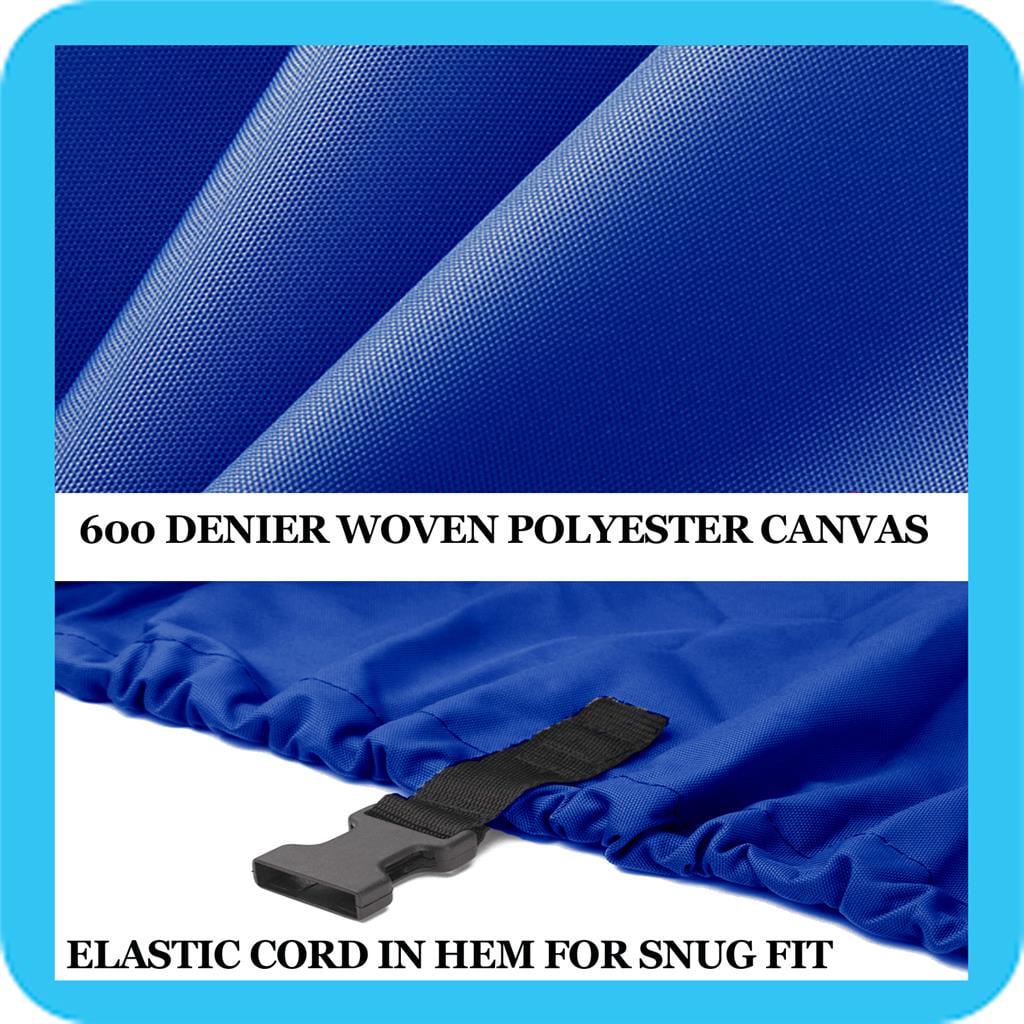 BLUE, GREAT QUALITY BOAT COVER Compatible for RINKER 232 B/R I/O 1994 1995 1996 1997 1998 1999- 2002 - Image 3