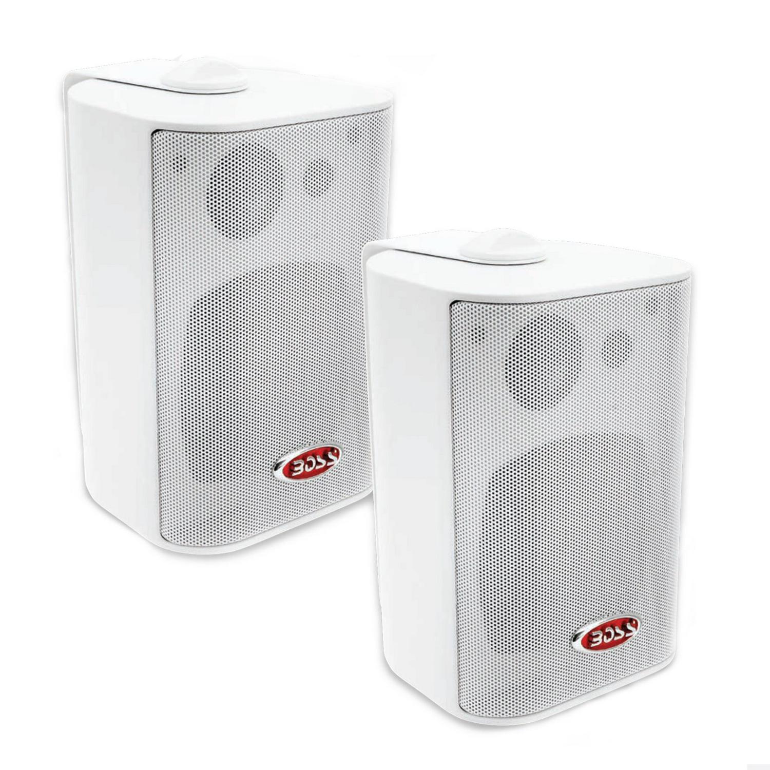 Boss Audio MR4.3W Marine Speakers, 200 Watts Per Pair, 4 Inch, 3 Way - Image 8