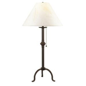 Cal Lighting 75W Iron Table Lamp W/Pull Chain