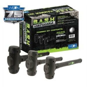 Wilton 11113 B.A.S.H 3-Piece Dead Blow Hammer Kit