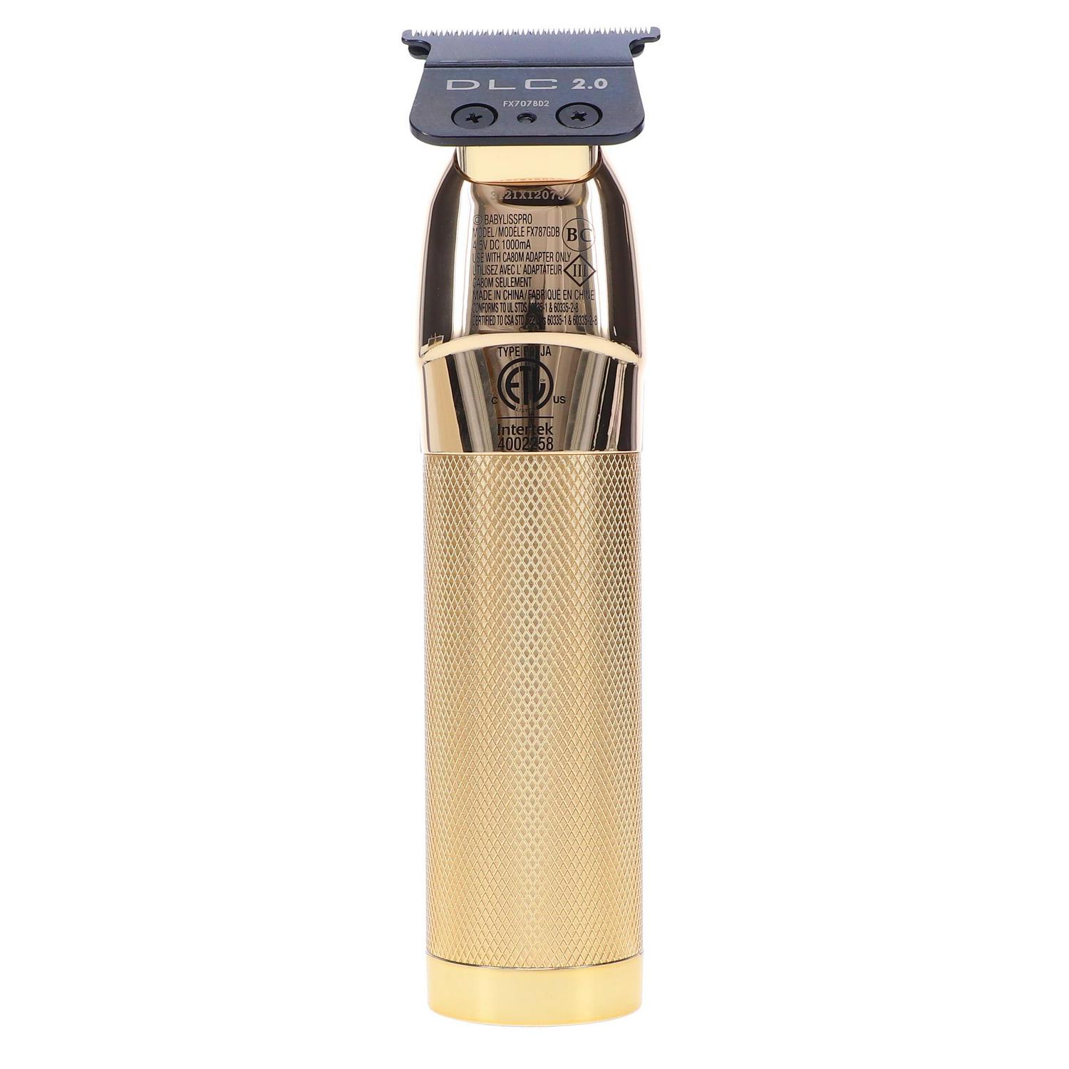 BaBylissPRO GOLDFX Outlining Trimmer with Deep-Tooth DLC T-Blade - Image 4