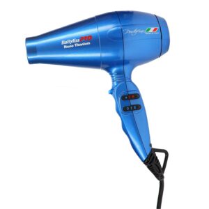 BaBylissPRO Nano Titanium Portofino Full-Size Professional Hair Dryer, Blue