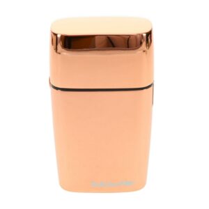 BaBylissPRO FOILFX Rose Gold Cordless Double-Foil Shaver with Hypoallergenic Gold Foil