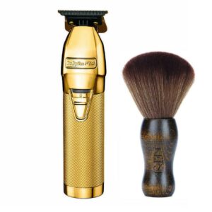 BaByliss PRO FX787G Skeleton Cordless Trimmer GOLD! With Bonus KEPSE Neck Duster