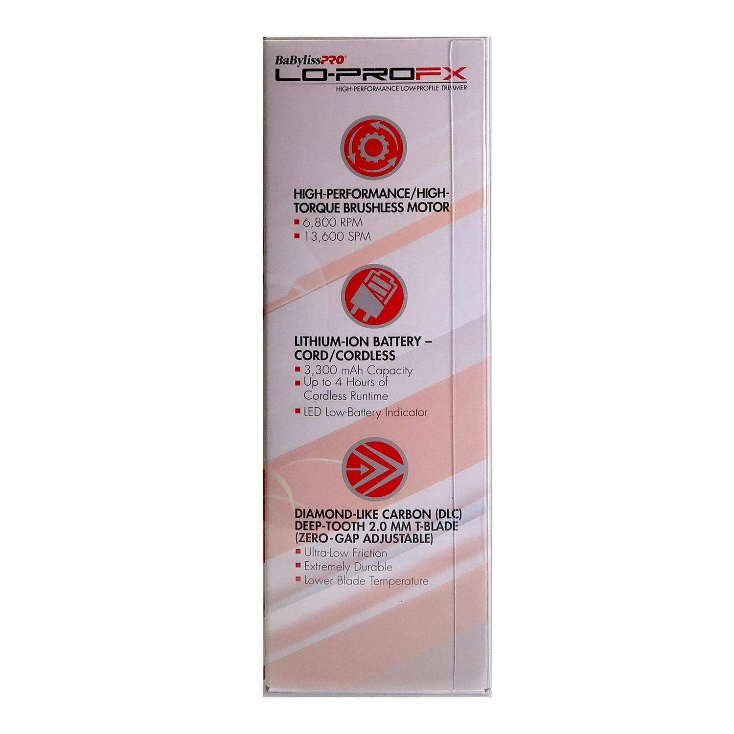 BaByliss PRO Limited Edition LO-PRO FX Trimmer (Van DA' Goat), Red - Image 4