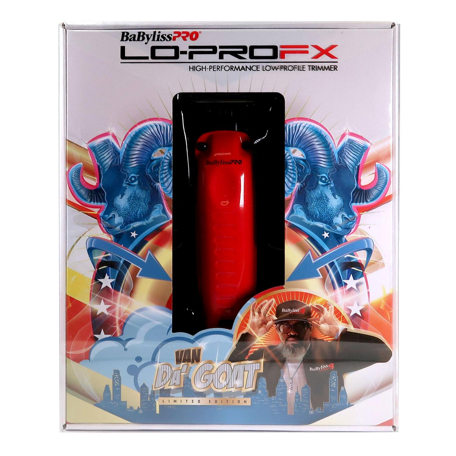 BaByliss PRO Limited Edition LO-PRO FX Trimmer (Van DA' Goat), Red - Image 6