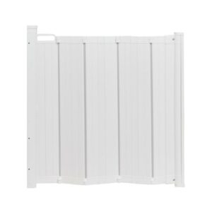 BabyDan Guard Me 21.7"- 36.2" Auto Reatractable Safety Baby Gate, White