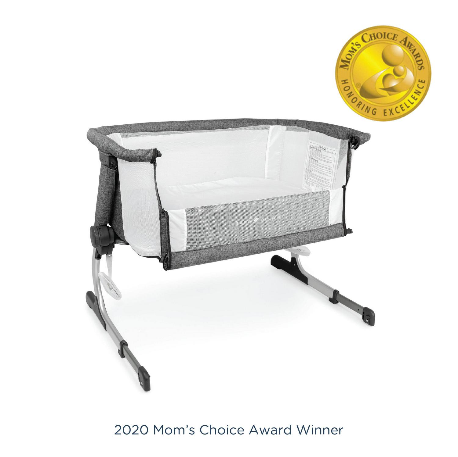 Baby Delight Beside Me Dreamer Bassinet & Bedside Sleeper, Charcoal Tweed, Ages 0-5 Months (Unisex) - Image 3